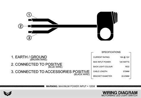 Motorcycle / Motorbike Switch Wiring Diagram – STEDI