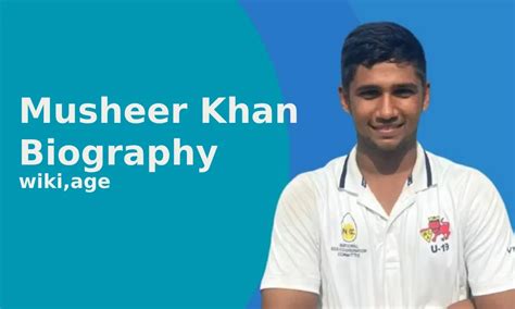 Cricketer Musheer Khan Biography, Age, Records, Net Worth