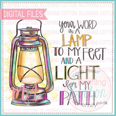 Lamp Unto My Feet - Etsy