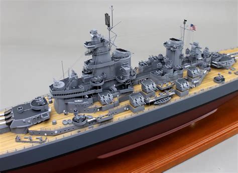 SD Model Makers: USS Wisconsin (BB-64) Battleship Model