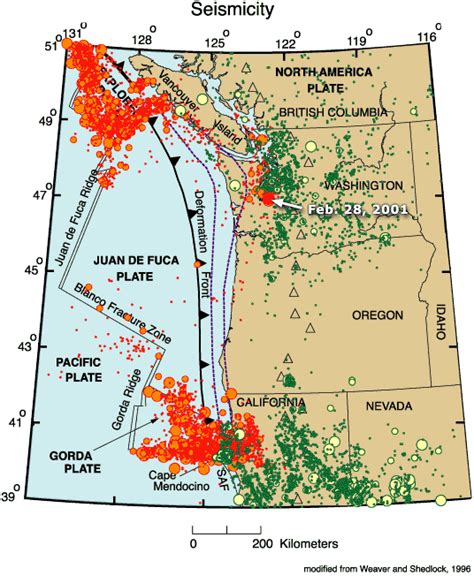 Fear of Juan de Fuca megathrust earthquake - The Watchers