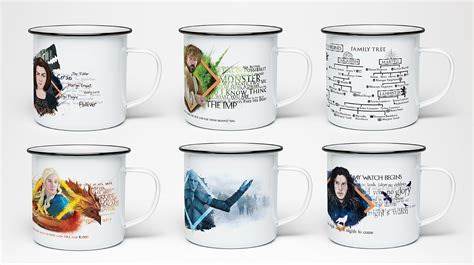 Game Of Thrones FanArt | Mugs on Behance