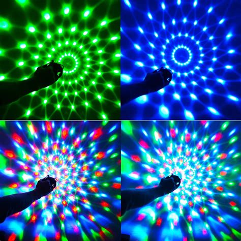 Activated Laser Projector Disco Ball for Christmas Festive Party