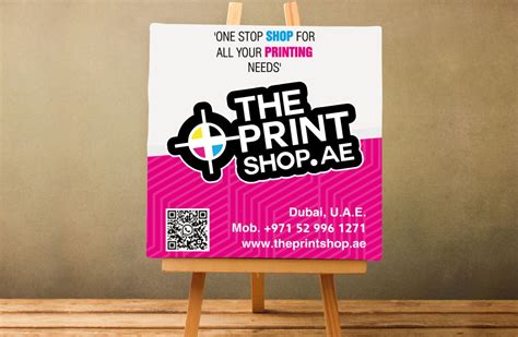 Foam Board Printing and Foamex Printing in Dubai - The Print Shop