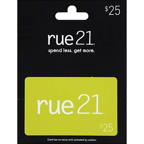 Rue 21 Gift Card, $25 | Gift Cards | Reasor's