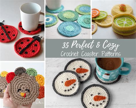 Crochet Coaster: 35 Perfect Makes for Your Home - Crochet 365 Knit Too