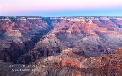 Belt of Venus over Grand Canyon National Park, Arizona, #37761