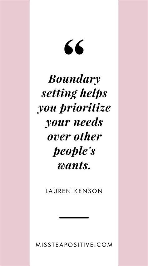 Setting Boundaries Quotes | 10 Brilliant Tips for Setting Boundaries at ...