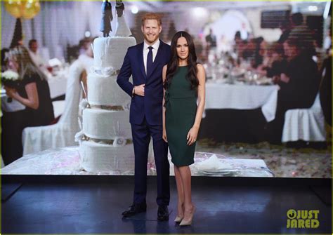 Meghan Markle's Wax Figure Revealed, Placed Next to Prince Harry Wax ...