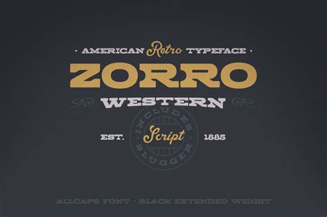 Zorro Font by DonMarciano · Creative Fabrica