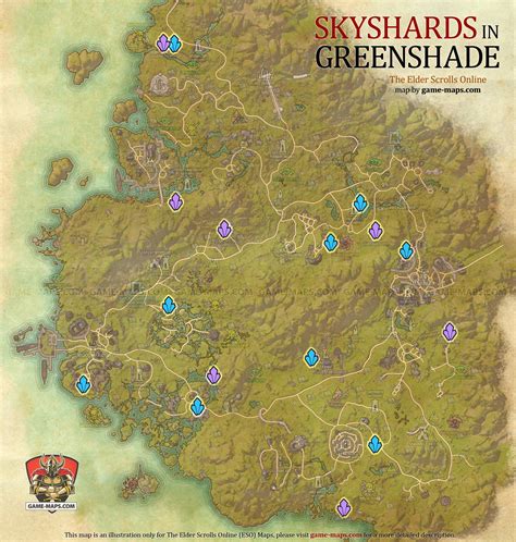 Eso Greenshade Skyshards Guide Where Moor Becomes Moat | The Best Porn ...