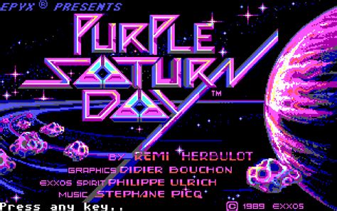 Purple Saturn Day - Images & Screenshots | GameGrin