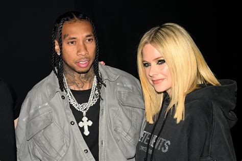 Avril Lavigne and Tyga Kiss at Paris Fashion Week | Vanity Fair