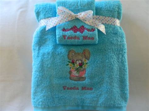 Personalized/Embroidered baby/toddler bath by MbroideryByMichele, $15. ...