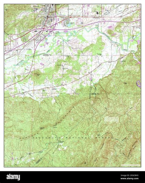 Oxford, Alabama, map 1956, 1:24000, United States of America by ...