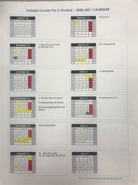 Putnam County Schools Wv Calendar 2024 - Schoolcalendars.net