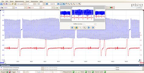 Automotive Oscilloscope Waveforms