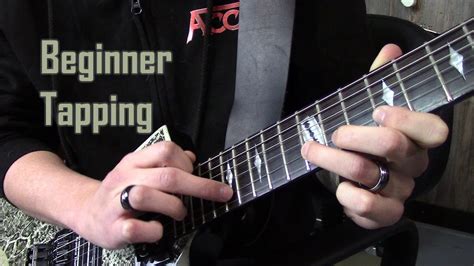 Beginner Guitar Tapping Tutorial - YouTube