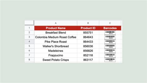 How to Create Barcode in Google Sheets: Step-By-Step - Sheetaki