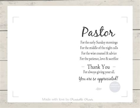 Joseph Thank You Pastor Pastor Appreciation Day Pastor Appreciation ...