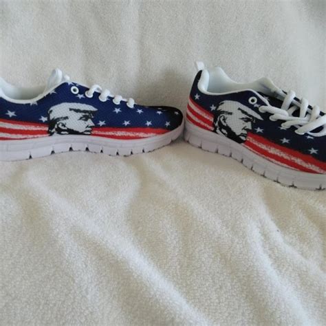 Unbranded | Shoes | Donald Trump Menwomen Sneakers Men 5 Women 7 | Poshmark