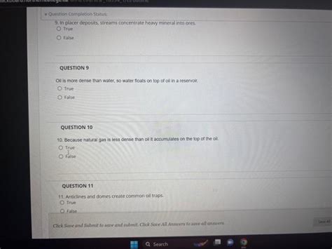 Solved 9. In placer deposits, streams concentrate heavy | Chegg.com