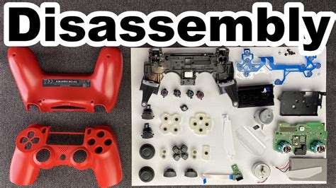 Full PS4 Controller Disassembly | DualShock4 V2 | CUH-ZCT2E - YouTube