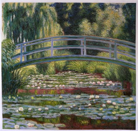 The Japanese Bridge 1 - Claude Monet Paintings | Claude monet, Japanese ...