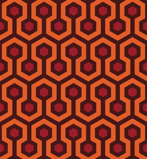 Overlook Hotel Carpet Digital Art by Retro Pops