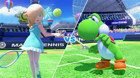 Mario Tennis Ultra Smash - launch gameplay and screens