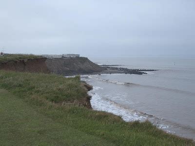 Hornsea, coastal erosion - SIX LEGGED CRITTER SINGING IN THE TREES*