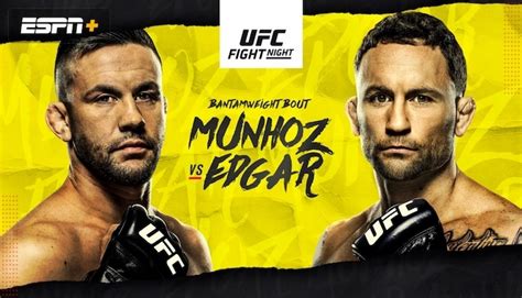 UFC on ESPN 15: 'Edgar vs. Munhoz' Live Results and Highlights | BJPenn.com