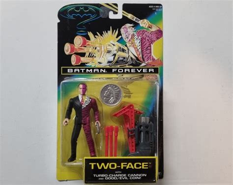 Vintage Batman forever kenner two face coin cannon