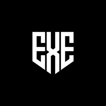 EXE Logo EXE Icon EXE Vector EXE Monogram EXE Letter EXE Minimalist EXE ...