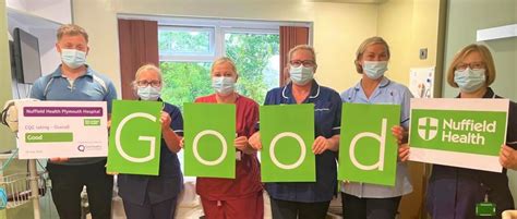 Nuffield Health Plymouth Hospital achieve ‘GOOD’ rating from CQC, with ...