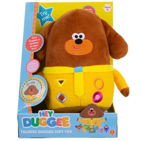 Buy Hey Duggee Teddy Bear. Cute, squishy, plush toy. Talking Toys ...