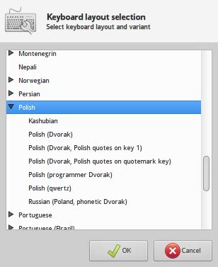 xfce - No usable Polish keyboard layout - Ask Ubuntu