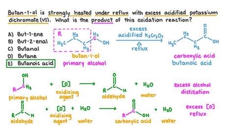 Potassium Dichromate Oxidation