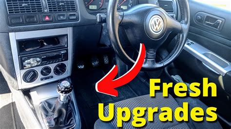 Interior Upgrades on Mk4 Golf GTI Project - YouTube