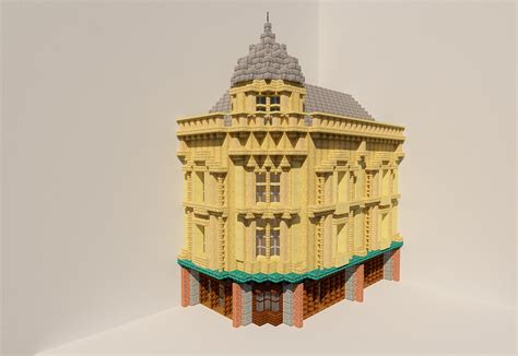 Neo-Classical Corner Shop (1 Magdalen St, Oxford) Minecraft Map