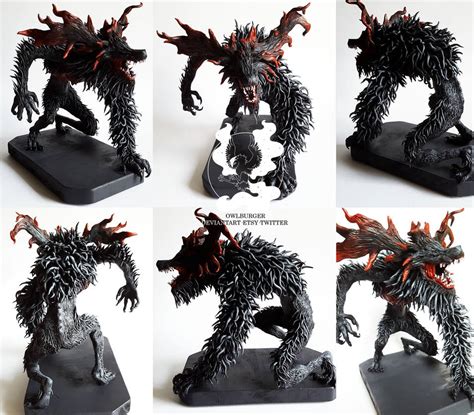 Bloodborne: Cleric Beast sculpture by owlburger on DeviantArt