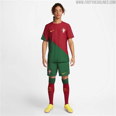 Portugal 2022 World Cup Home & Away Kits Released - Footy Headlines in ...