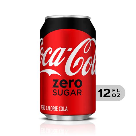 Coke Zero Sugar Diet Soda Soft Drink, 12 fl oz - Walmart.com - Walmart.com