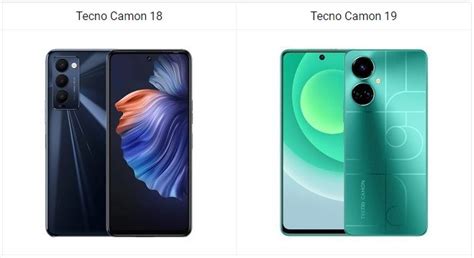 Tecno Camon 18 vs Tecno Camon 19