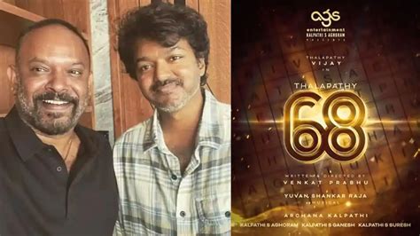 Thalapathy 68 First Look Release Date And Time: Speculation Sparks ...