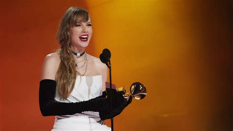 Taylor Swift Announced a New Album at the Grammy Awards—and It's Not ...