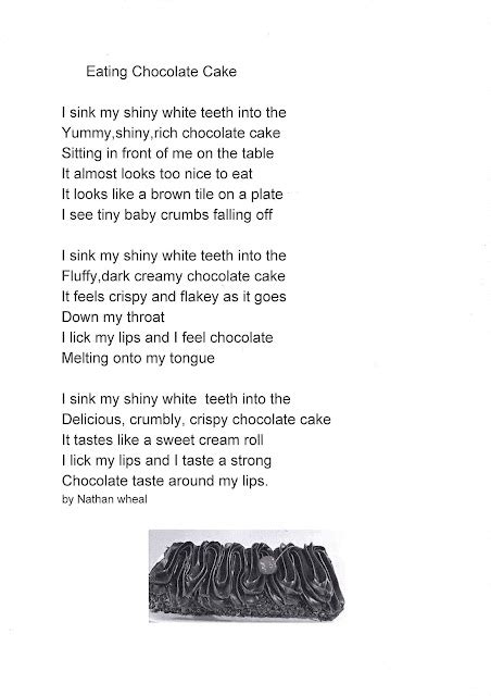 Makarewa School Room One: Poems on Chocolate Cake