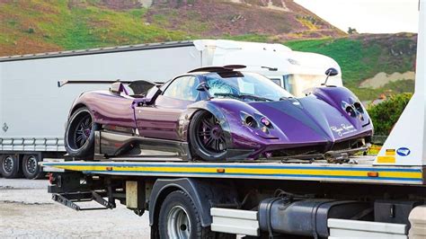 Ex-Lewis Hamilton Pagani Zonda 760 LH Crashed, Driver…