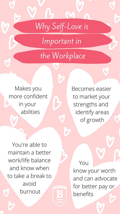 Why Self-Love is Important in the Workplace – Bentley CareerEdge