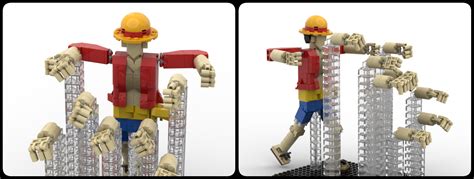 Lego Luffy Gear 4